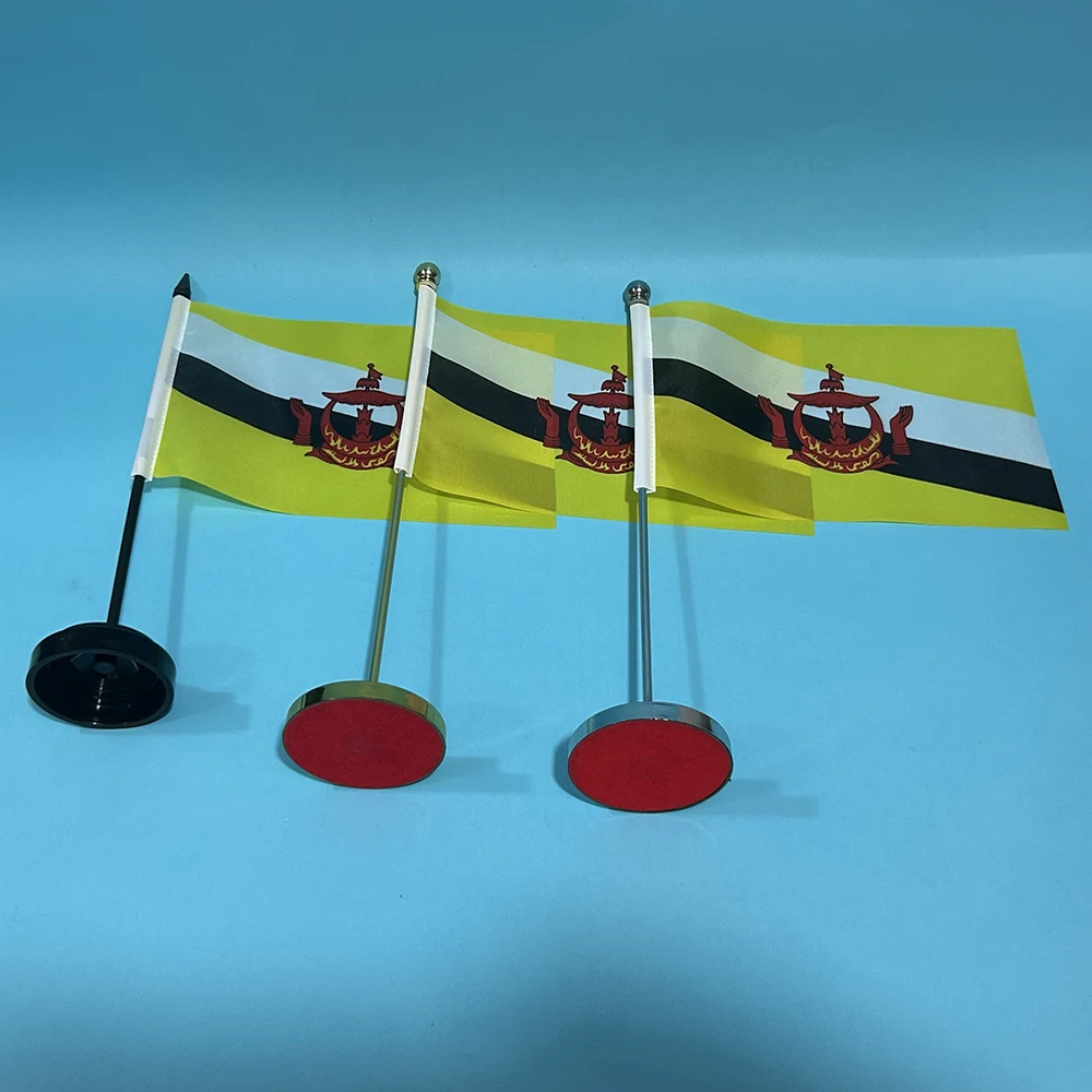 SKY FLAG Bandera de escritorio Brunei poliéster decoración oficina - imagen 2