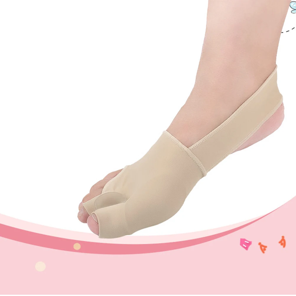 

1Pair Toe Separator Hallux Valgus Corrector Foot Pain Relief Socks Thumb Bunions Gel Protector Size S Thumb Bunions Protector