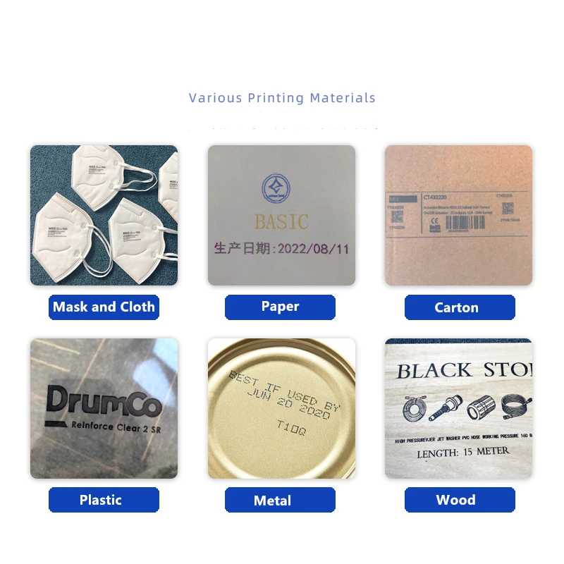 12.7 مللي متر/25.4 مللي متر مجموعة على الانترنت طابعة نافثة للحبر الحرارية الكمبيوتر التحكم عن بعد رمز الاستجابة السريعة دفعة تاريخ انتهاء الصلاحية تاريخ الإنتاج خط الطابعة النافثة للحبر