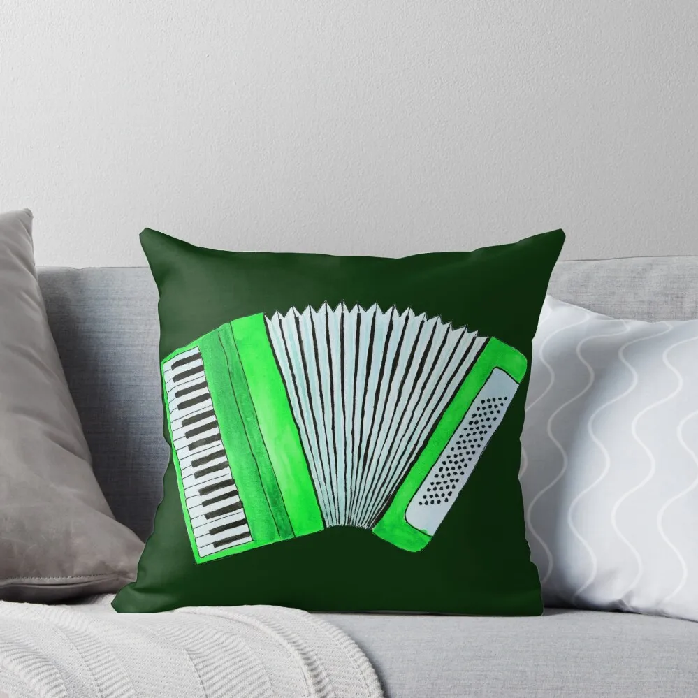 

Green Accordion Throw Pillow Decorative Sofa Cushion luxury sofa pillows Cushions For Children Christmas Pillow Covers pillow