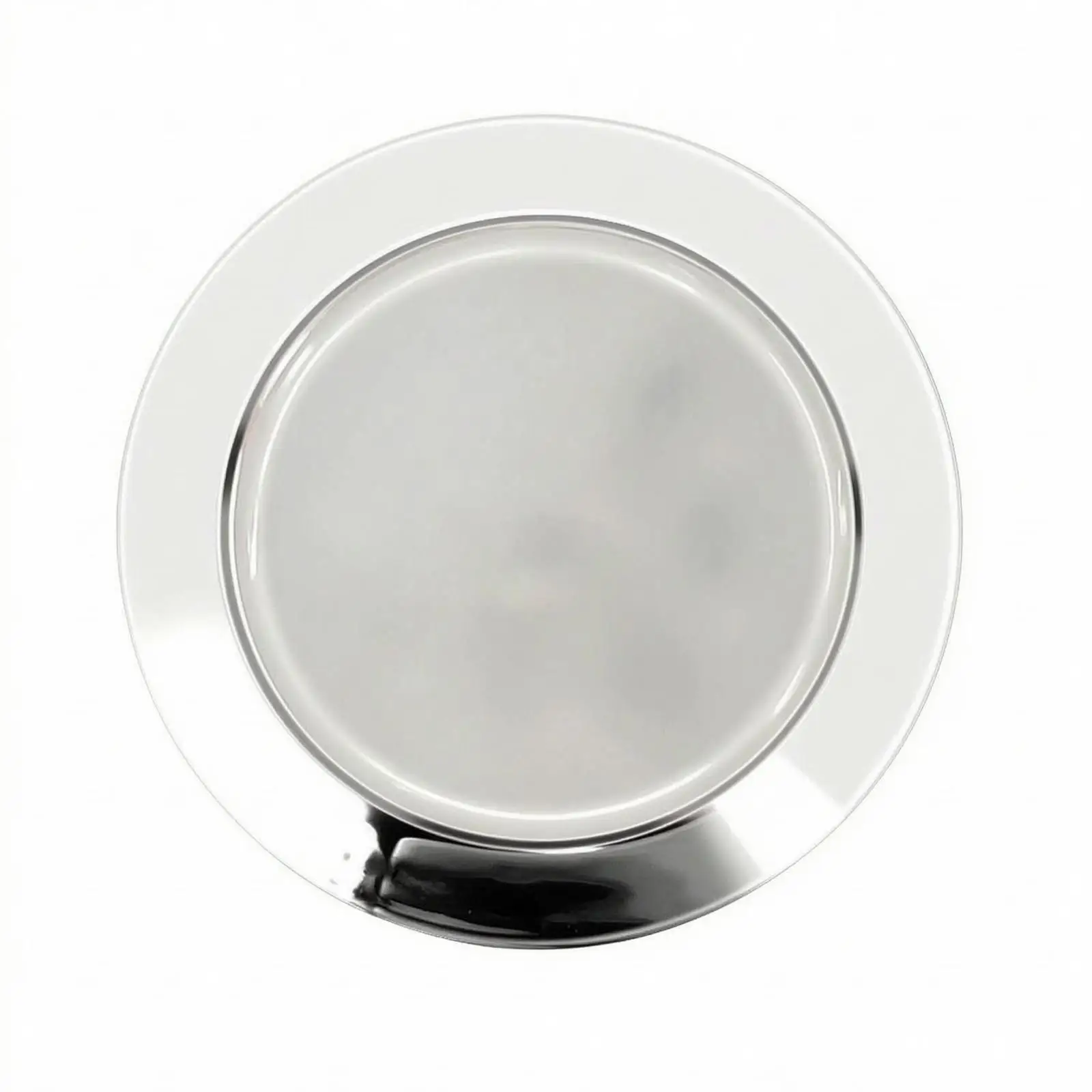 Round LED Overhead Light IP67 Marine LED Overhead Light Chrome Indoor Lighting for Boat, Yacht
