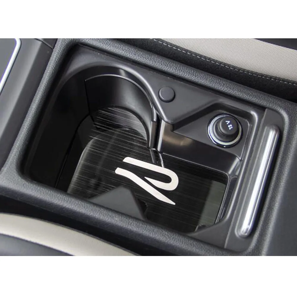 Car Storage Box Shift Stall Paddle Cup Switch Inner Middle Trim Frame Sticks For VW Volkswagen Golf8 Golf 8 2020 2021 2022 2023