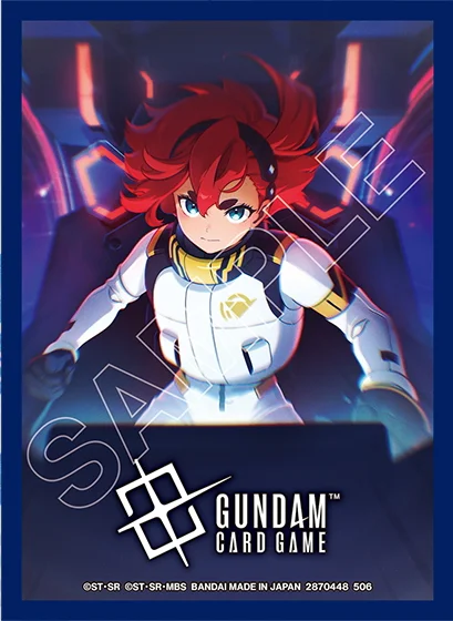 2026 New Bandai GCG Official Sleeves Vol.2 70 Cards Protector Lady Luck Suletta Mercury 4 Types Anime Collectible Gift Toys