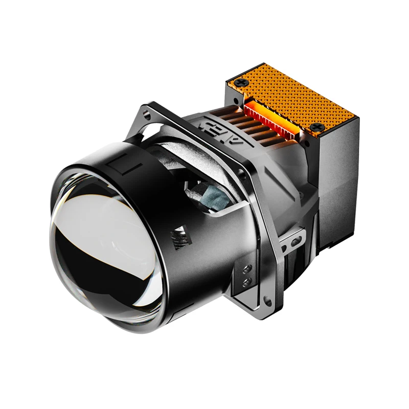 AES 2 ''DG010 أكواب مزدوجة جهاز عرض (بروجكتور) ليد عدسة 6000K عالية الجودة أضواء السيارات سيارة ضوء التحديثية ترقية أضواء أضواء دراجة نارية #4