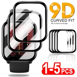 9D Curved Soft Edge Clear Screen Protector for Amazfit GTS 2 3 4 Mini Protective film for Bip S Lite Bip U Pro bip 3 GTR 2E 3 4