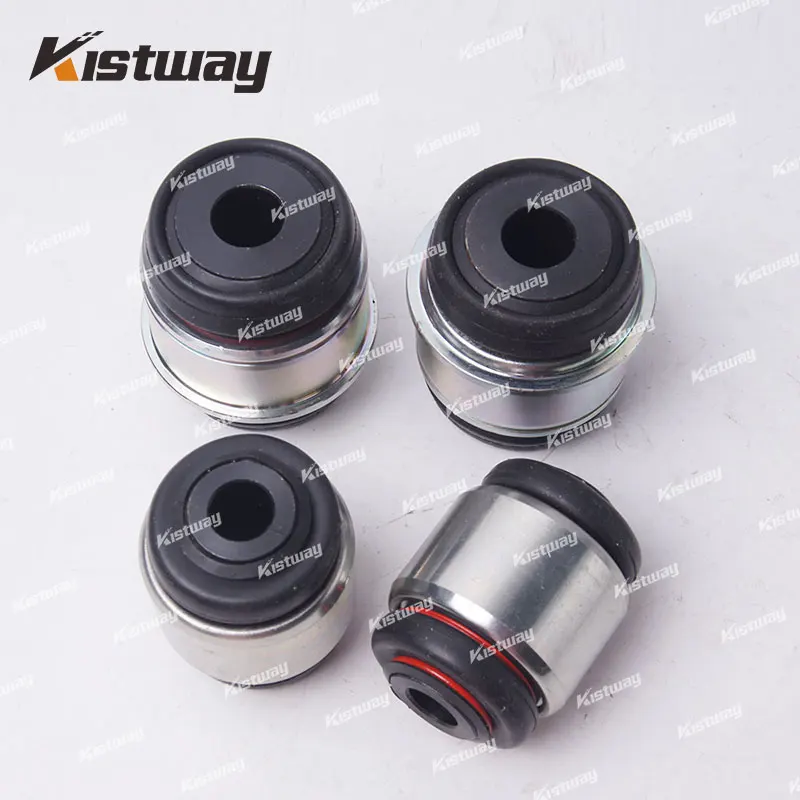 4PCS Rear Steering knuckle Horn Bushing Kit For Range Rover Sport L320 L319 Discovery LR3 LR4 RHF500100 RBK500220