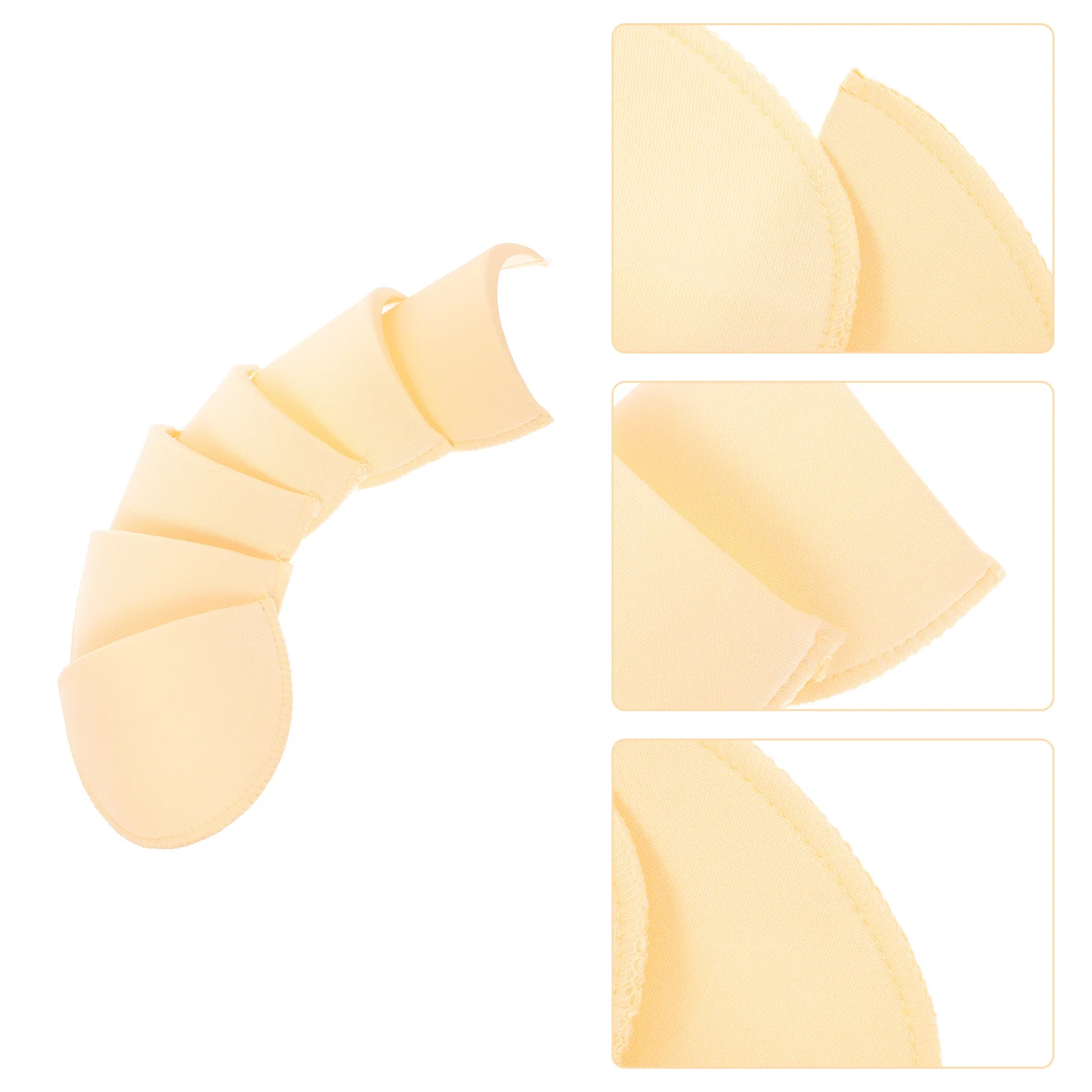 

3 пары наплечников, сменные подушечки из полиэстера, нескользящие дышащие, прочные, удобные подушки для плеч для костюма, платья