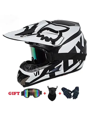 Motorcycle Helmet Youth Kids Child Full Helmet Children Helmets Motocross Casco Moto children Off-road Safety Protection DOT