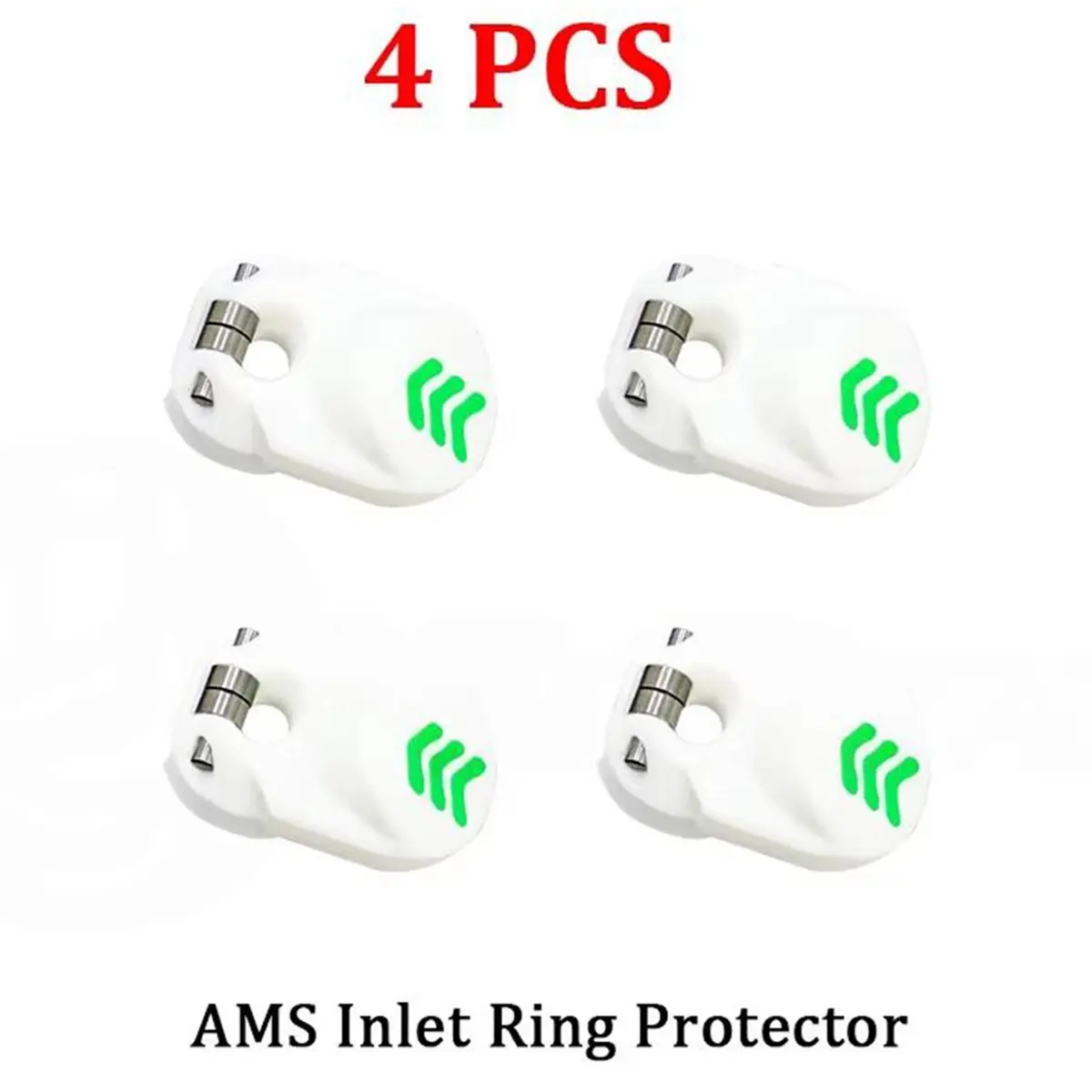 618 Mega Sale NEW for Bambu Lab X1/P1 Series AMS Lnlet Ring Protector 3d Printer Accessories Guard Durable 4pcs