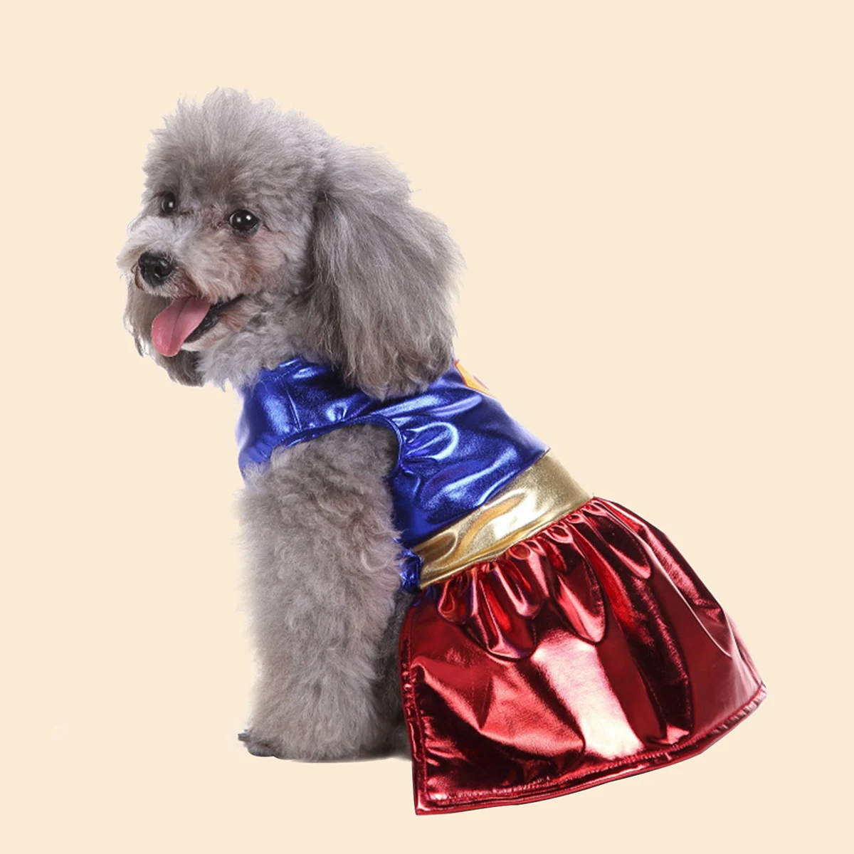 Outfits Halloween Pet Dress-Up Cosplay Clothes for Small Medium Dogs