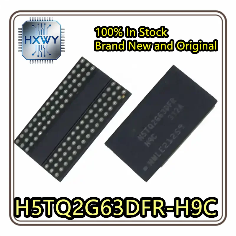 (2/5 pcs) H5TQ2G63DFR-H9C BGA96 package   Electronics  Brand new genuine product   Fast dispatch