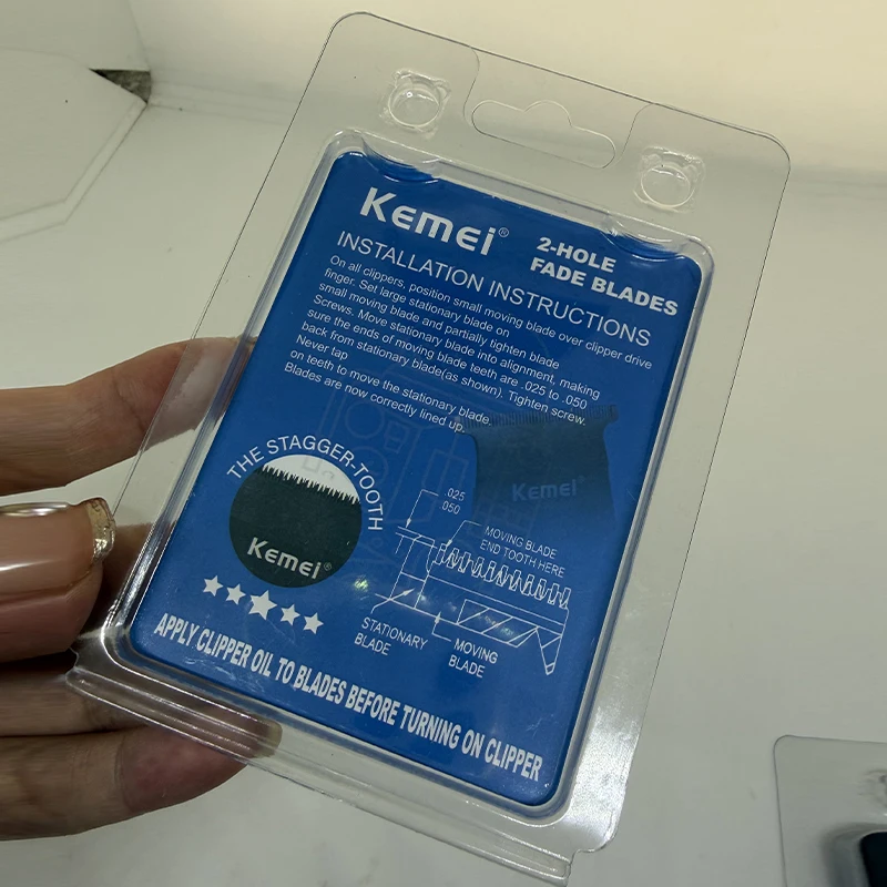 Kemei Original Replacement Blade for Kemei KM-2299 Clipper Professional Hair Trimmer Cutting Knife Head Parts Accessories image 4