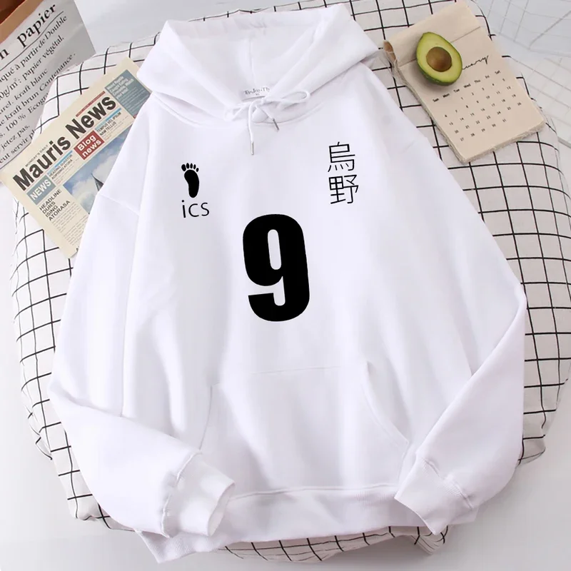 

Kagyama bio haiyuu anime print men sweatshirt Street S-XXL hooded autumn loose hoodies cartoons casual unisex clothing