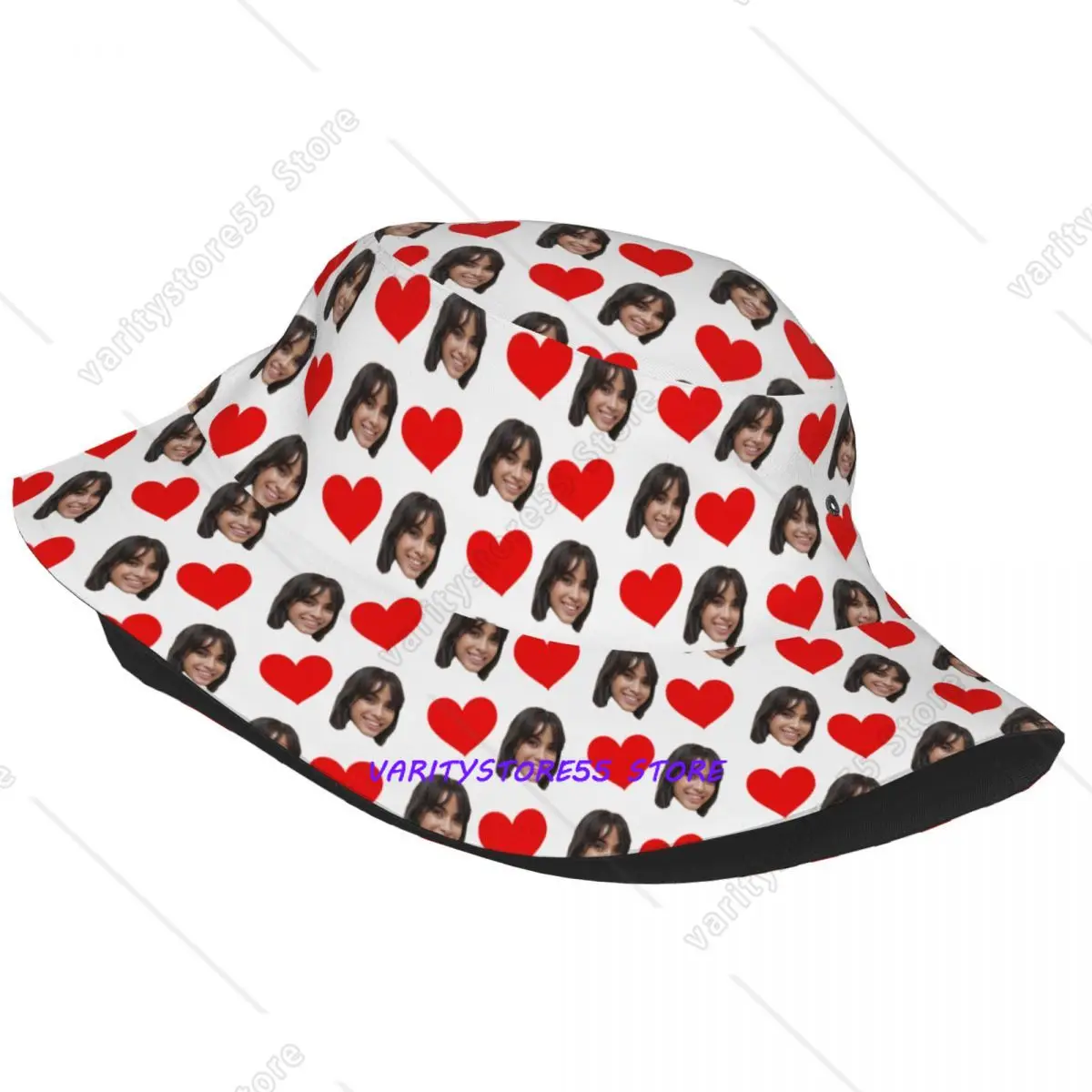 Personalized Bucket Hats DIY Your Picture Vocation Getaway Headwear Camping Fishing Hat Heart Bob Hat Birthday Gift Idea