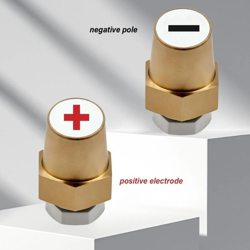 

1 пара адаптеров для аккумуляторных столбов, латунный разъем для клемм аккумулятора, положительный отрицательный разъем для аккумуляторной батареи, электрический разъем