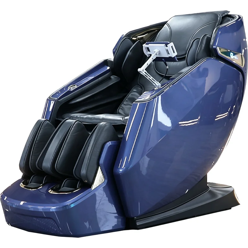 For Luxury 4D Shiatsu Kneading SL Track Recliner Salon 3D Zero Gravity Body Heat Massage Chair