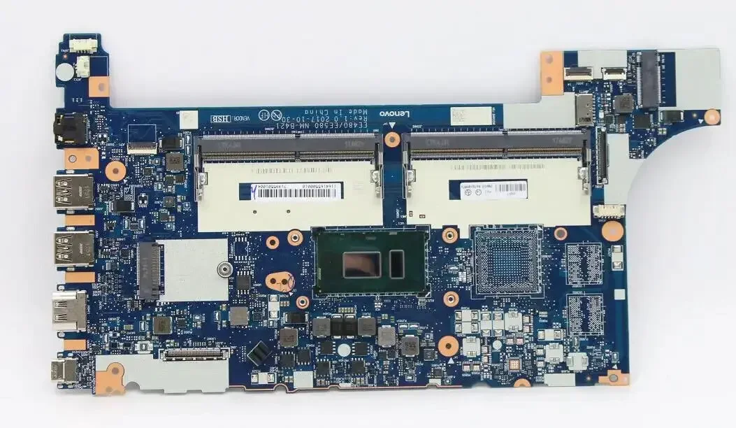 

Для Lenovo ThinkPad E480 основная плата NM-B421 CPU I3 I5 I7 8-го поколения UMA-