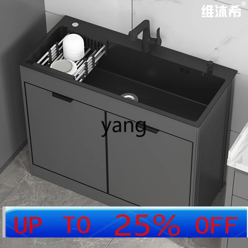 CX  kitchen stainless steel sink vegetable basin large single sink dishwasher floor-to-ceiling integrated