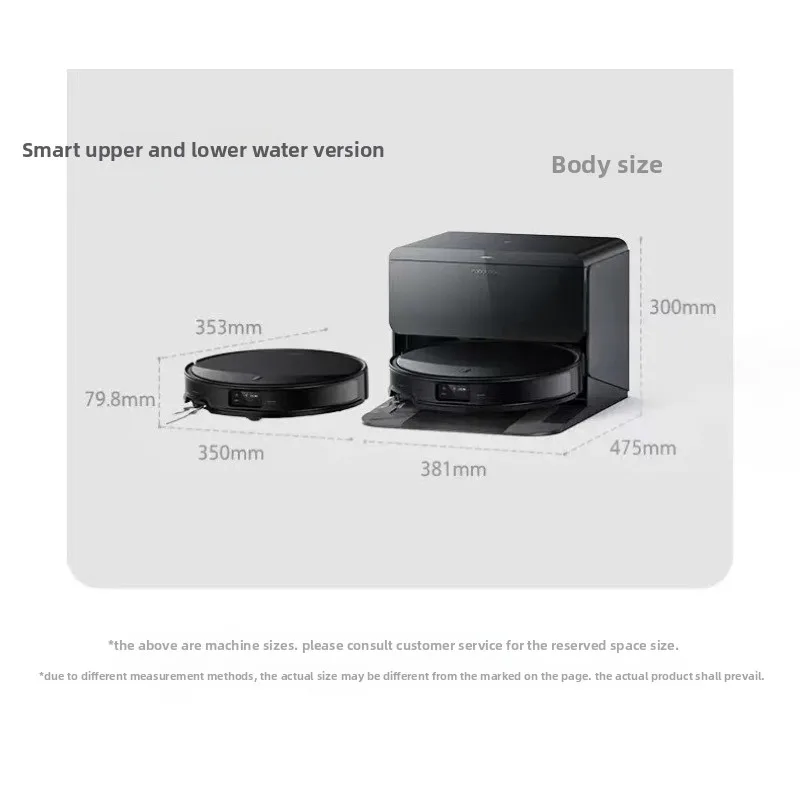 Sweeping and dragging integrated automatic dust collection hot water washing mop drying