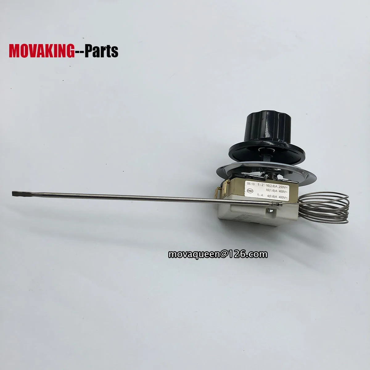 Griddle Stove Fryer Accessories 55.13069.500 Single-phase 50-320 ° C Adjustable Temperature Switch Thermostat