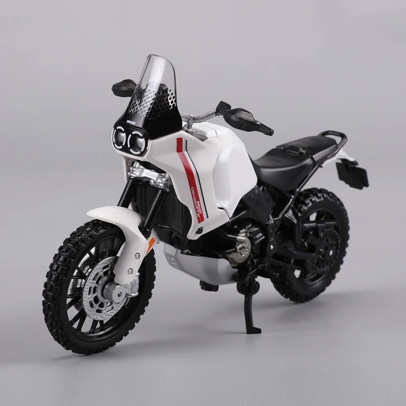 Maisto 1:18 DUCATI Desert X  Motorcycle Car Simulation Alloy Car Model