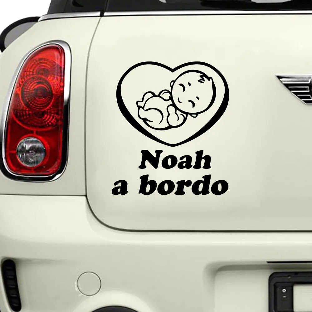 1pc Newest Children Custom Name Car Sticker For Car Window Decor Personalized Text Vinyl Car Stickers Car Window Decor
