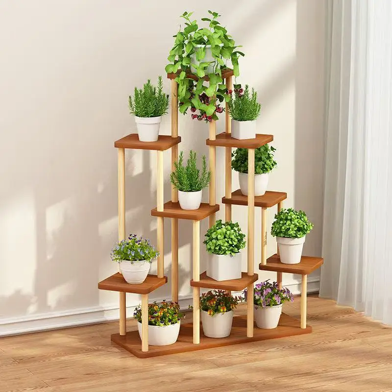 

Flower Rack Living Room Floor Standing Green Plant Shelfpromote sales