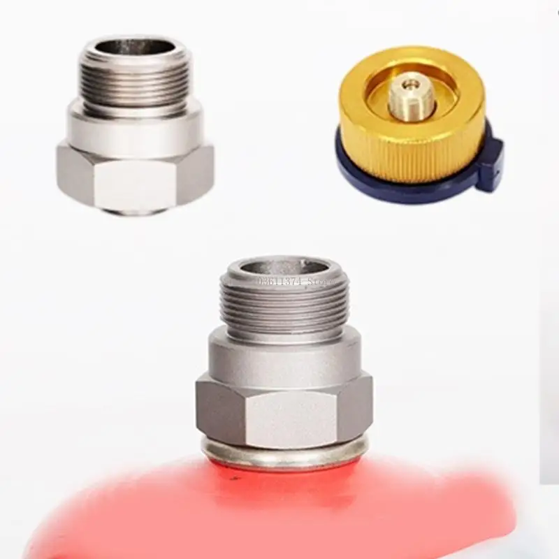  Outdoor Stove Link Connector with Metal Body Form and Carry Bags