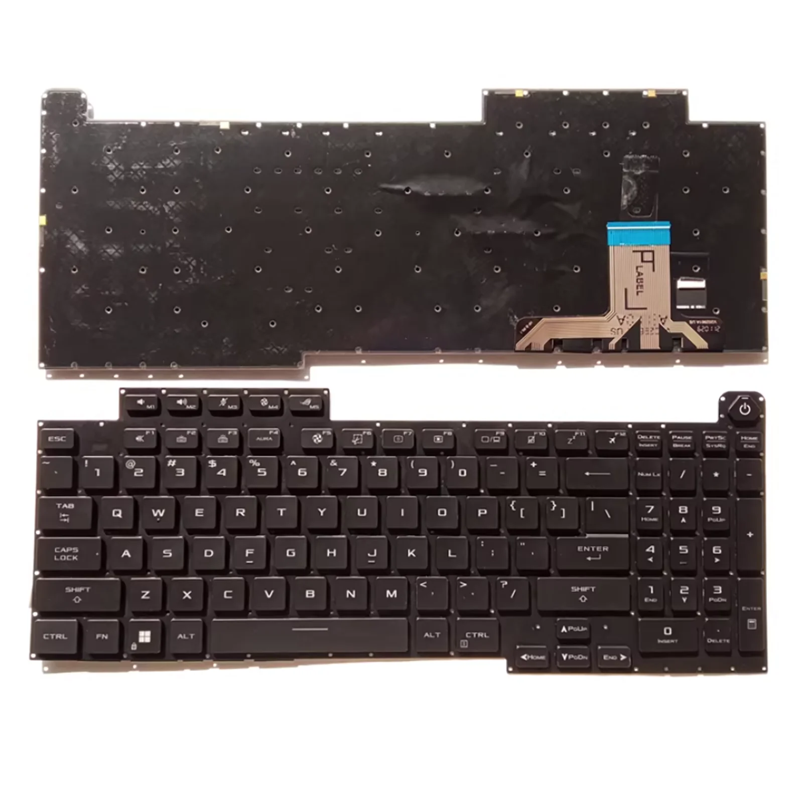 

US Layout for ASUS ROG G713 G713QR ROG Strix Scar 17 G733 G733Q G733QR G733C G733P G733Z Laptop Keyboard