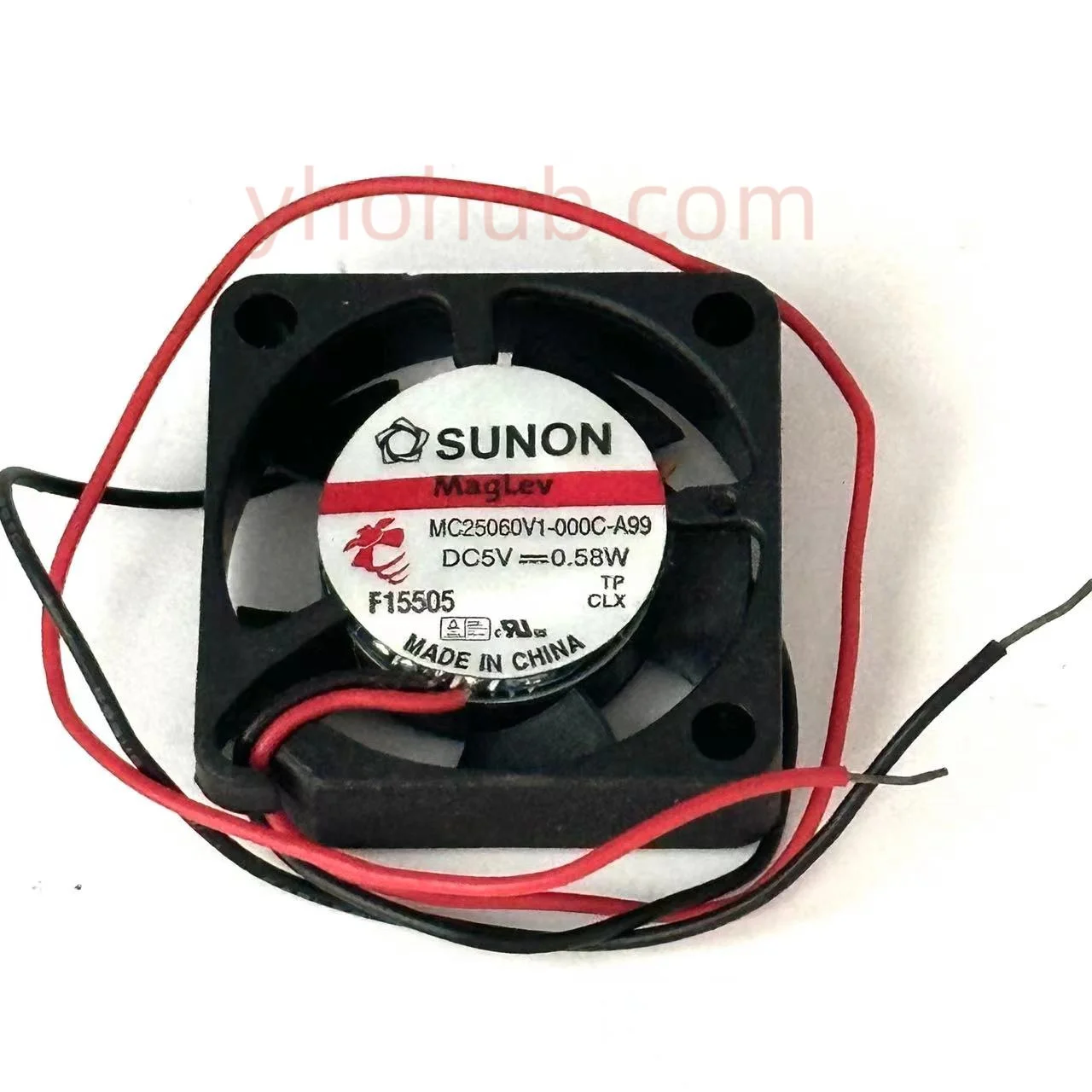 

SUNON MC25060V1-000C-A99 DC 5V 0.58W 25x25X6mm Server Cooling Fan