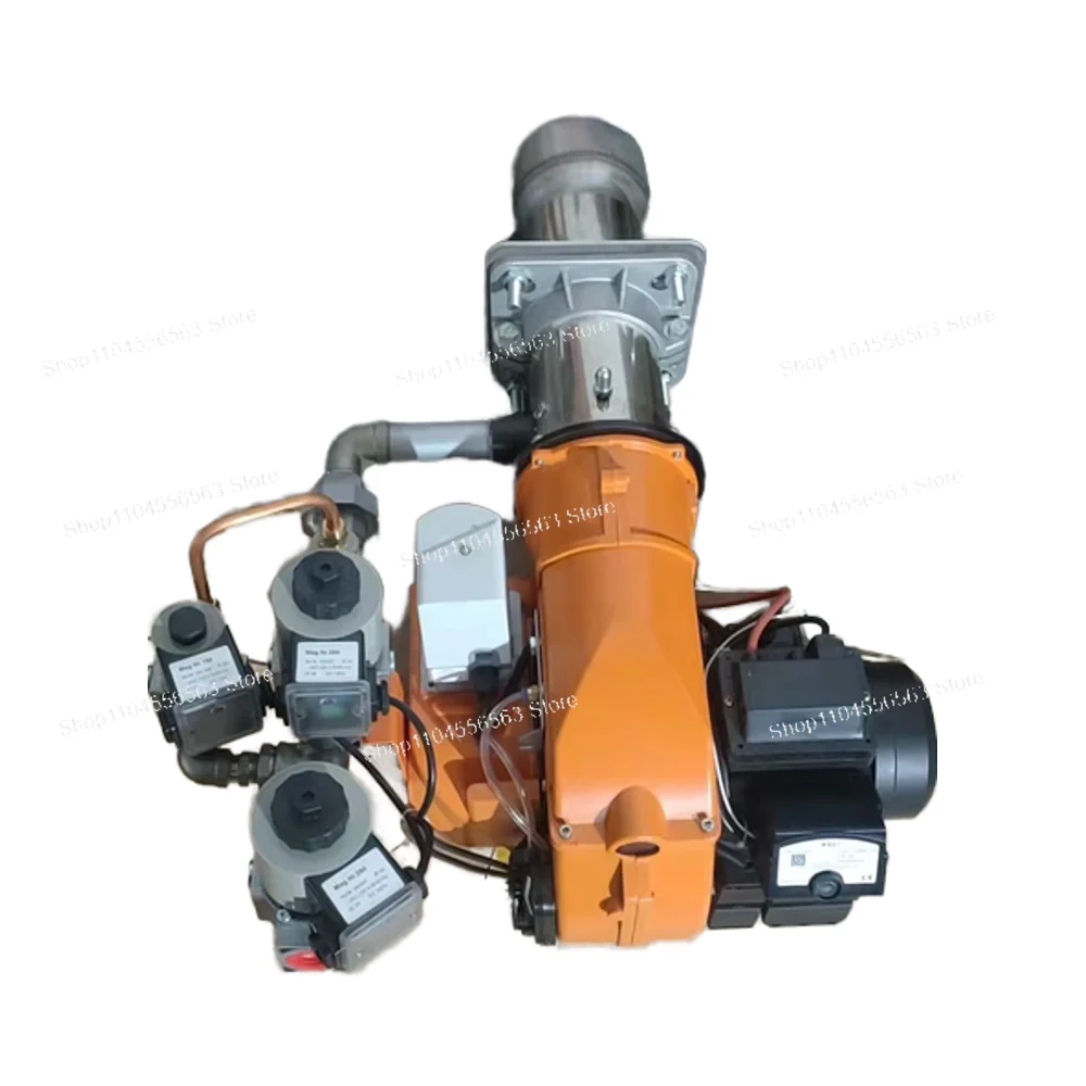 Industrial LPG/NG Gas Burner - Propane Oven & Powder Coating Heater With Solenoid Valve | Efficient Heating Machine