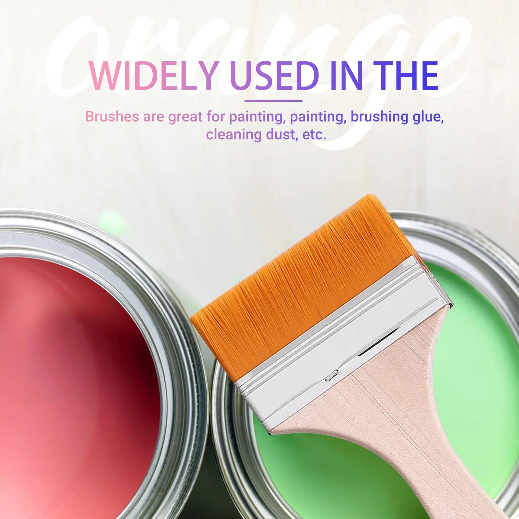 12 Pcs Wooden Oil Painting Brushes Set Artist Acrylic Watercolor Paint Tool