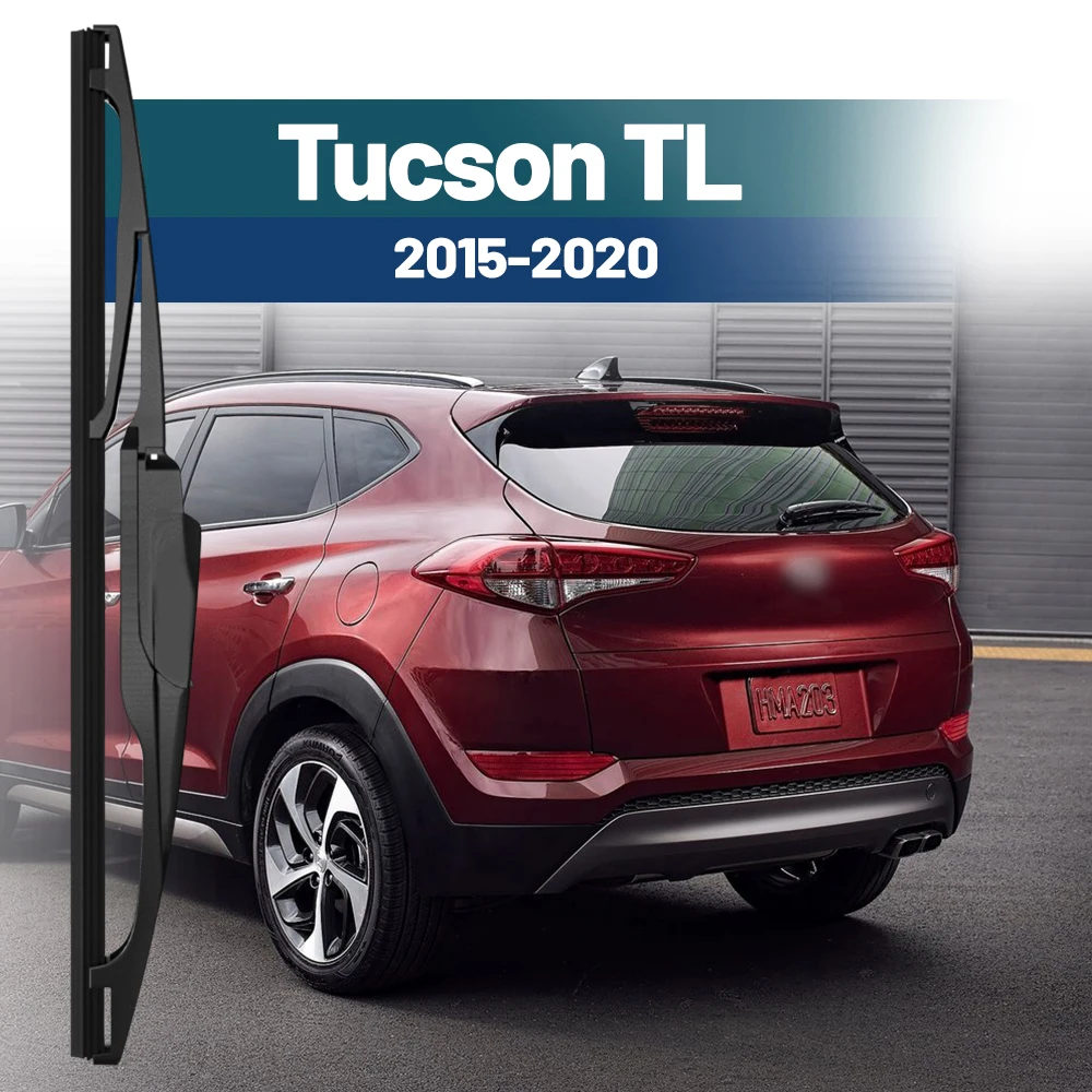 Para hyundai tucson mk3 2015-2020 14 "parabrisas traseiro lavadora lâmina de limpador acessórios do carro