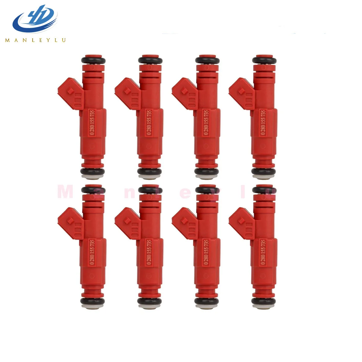 8pcs/Lot Injector Nozzle For FORD Aerostar Explorer Ranger 4.0L V6 1997-98 OEM 0280155735 97TF-AA