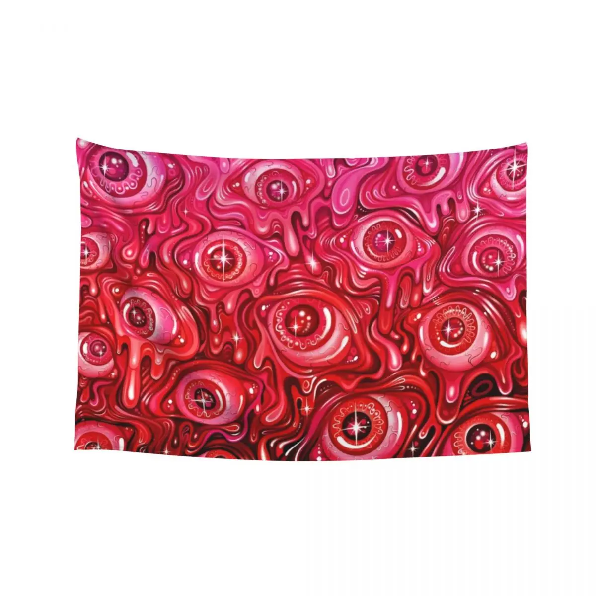 

Red Eyeball Pattern Tapestry Wall Mural Decoration Room Bedroom Organization And Decoration Tapestry
