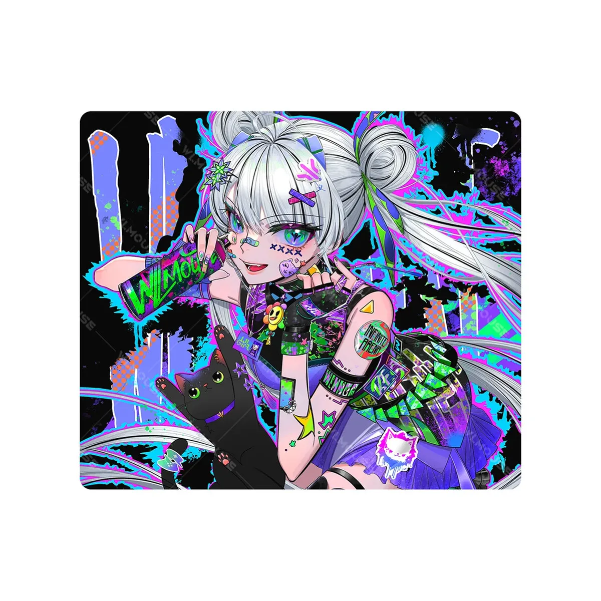 ブルアカエイミ×WLMOUSE Meow² 2025Carnivalマウスパッド WLMOUSE Meow² Gaming Mouse Pad - AliExpress 7