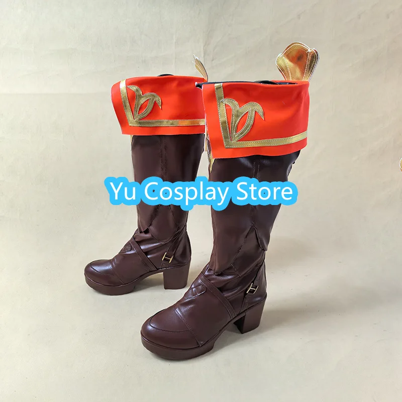 

Honkai Impact 3rd Raiden Mei Burning Night Grand Song Cosplay Shoes Anime Cosplay Shoes Boots Halloween Costumes Props