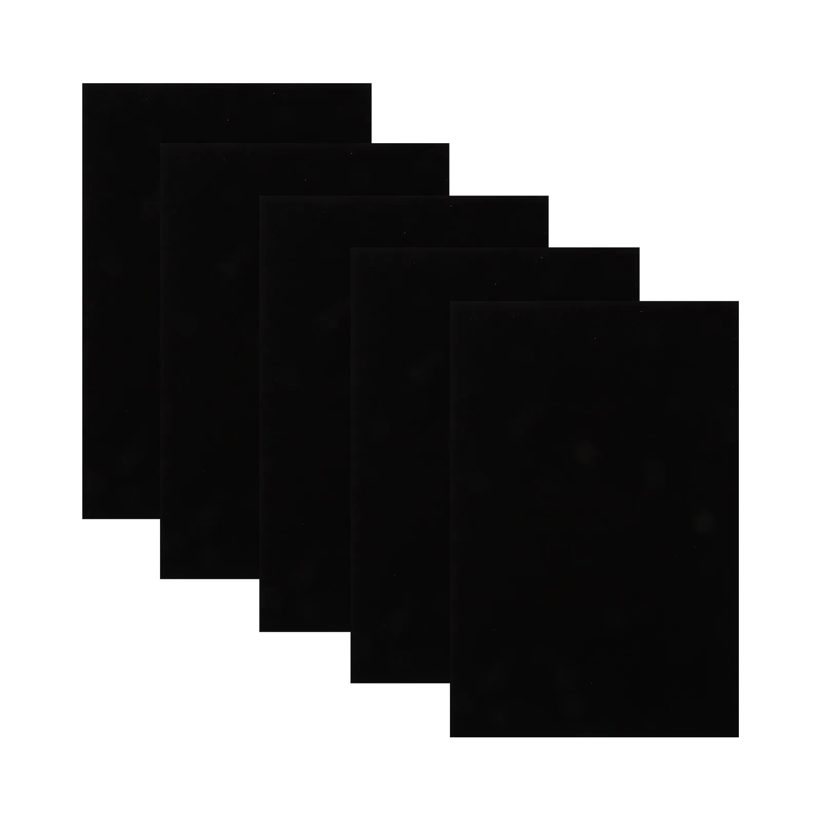 

5 самоклеящихся листов войлока для защиты внутреннего пространства подарочных коробок для украшений: гладкие, мягкие, яркие цвета, без запаха, легко снимаются и чистятся.