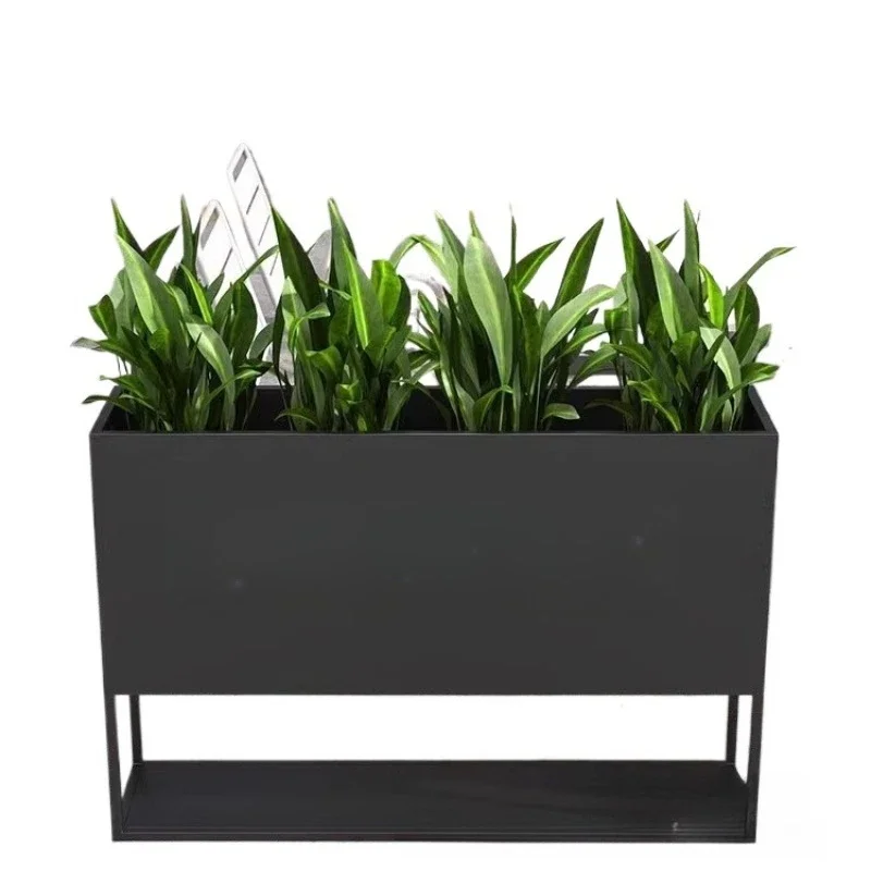 

Iron Municipal Outdoor Flower Box Dining room exterior partition fence planter