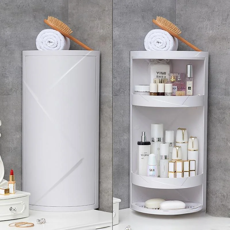 batoom-rotating-e-plastic-storage-ra-wall-mounted-kitchen-organizer-dustproof-corner-elf-convenient-home-use