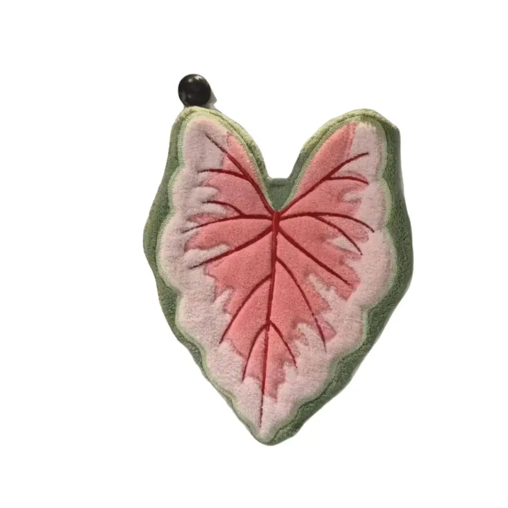 High Quality Cartoon Leaf Hand Towel Coral Velvet Absorb Water Kitchen Handkerchief Thickened Hanging Cleaning Cloth Kitchen