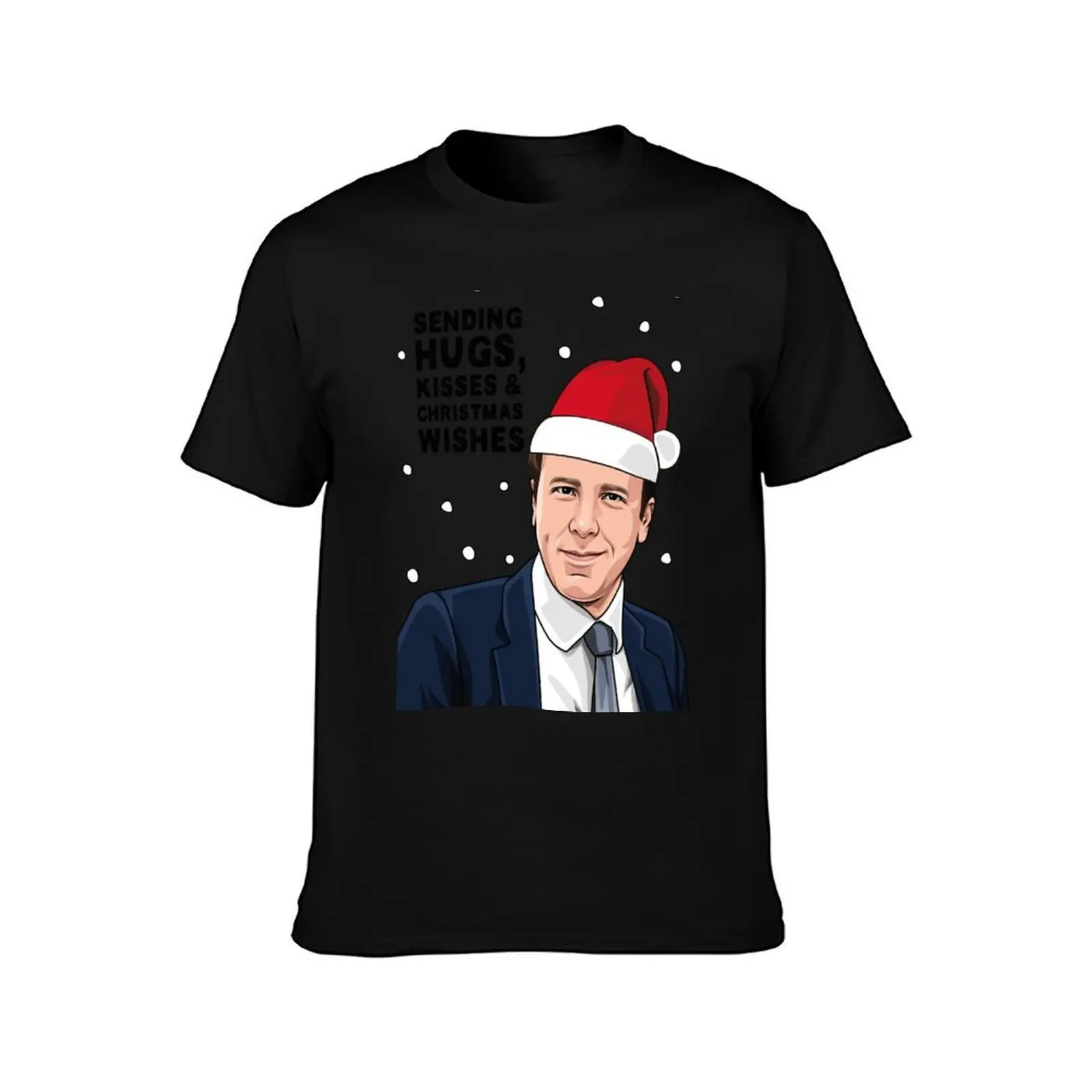 Matt Hancock Christmas Jumper T-Shirt, Summer Casual Cotton Tee, Oversized Streetwear Tops, Vintage Graphic Print, 100% Cotton