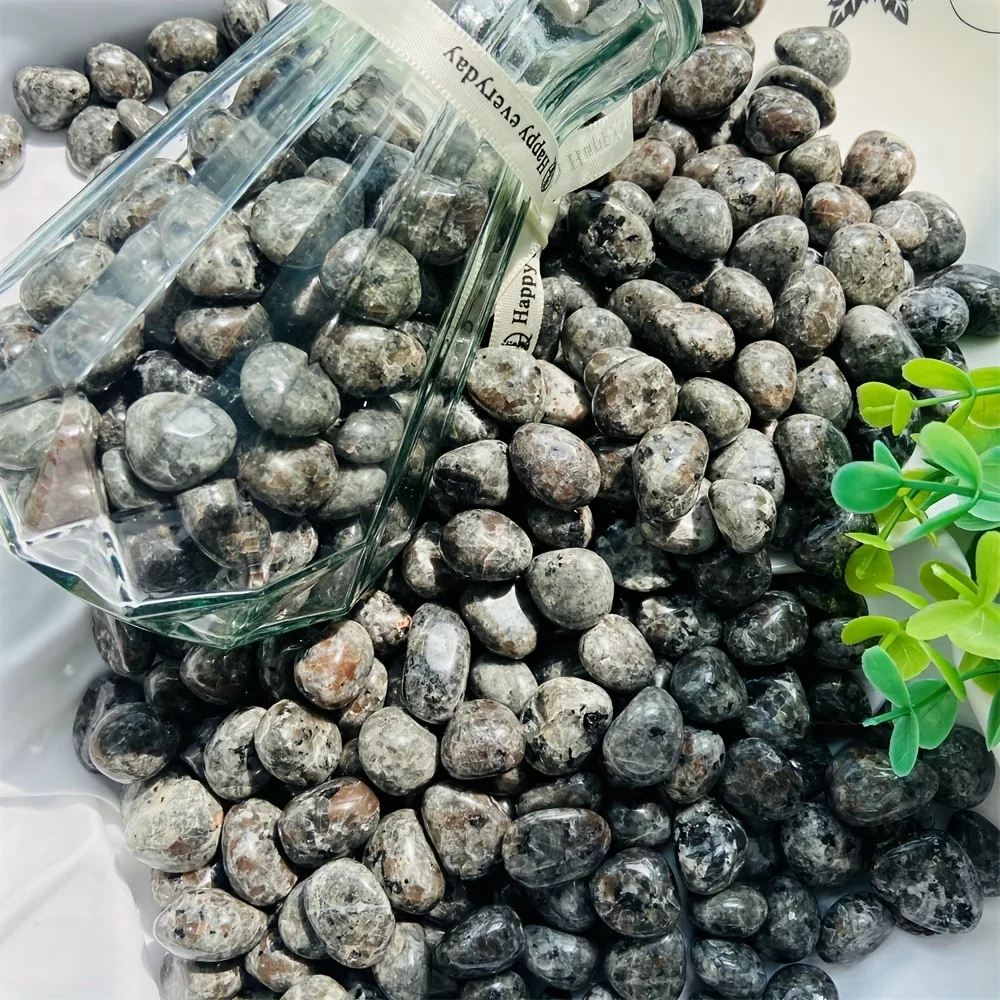 Natural Yooperlite Flame Stone Crystal Gravel | Large Particle Glowing Orange-Yellow Stones for Home Aquarium Garden Decor - Image 4