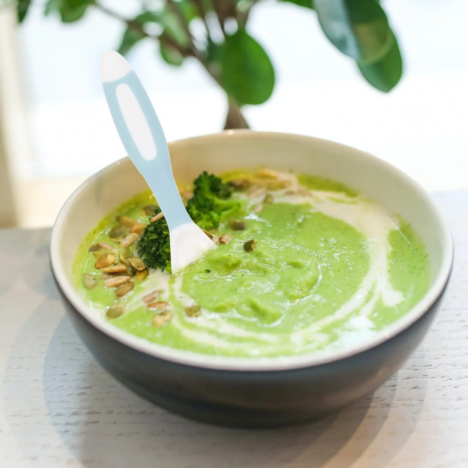 

1Set Baby Fruit Fork Spoon Training Utensils Heat Resistant Easy Clean Compact Baby Feeding Utensils Toddler Self Feeding Kids