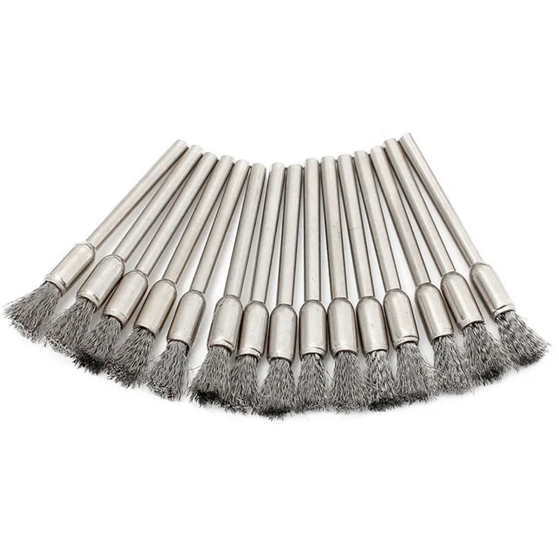 

5Pcs Wire Wheel Pencil Brushes Stainless Steel Polishing Wheel Brush for Dremel Rotary Tool