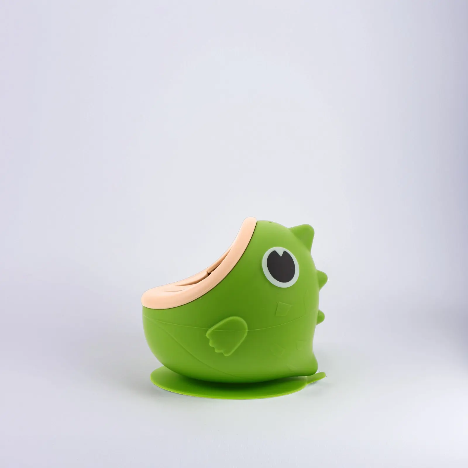 

Silicone Toddler Dinosaur Snack Bowl Cartoon Suction Feeding Tableware Kids Unbreakable Easy Clean Complementary Food Bowl