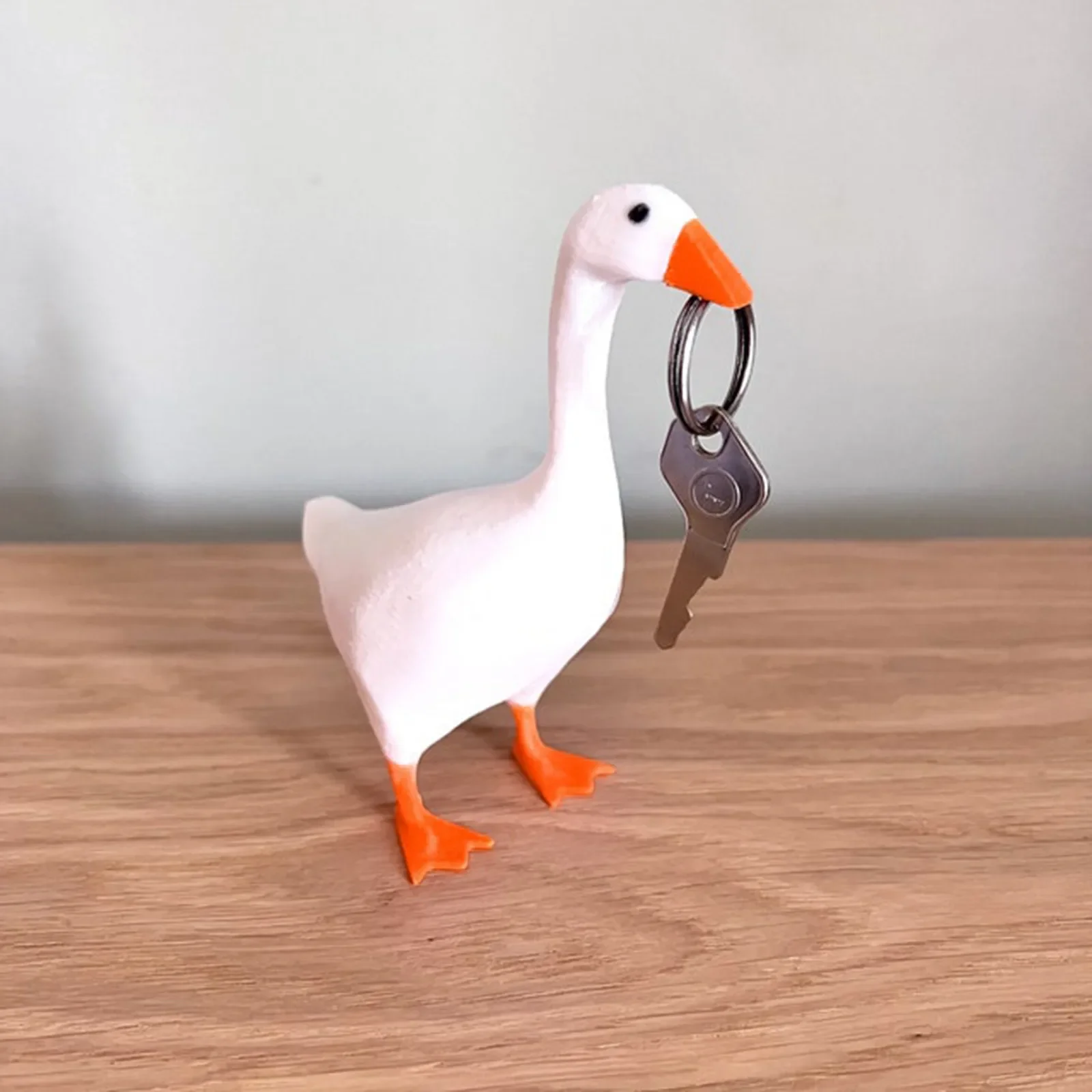 

Magnetic Key Holder Holding Key Duck Cute Goose Key Storage Rack Home Decoration Creative Call Duck Scissors Tool Desk Organizer