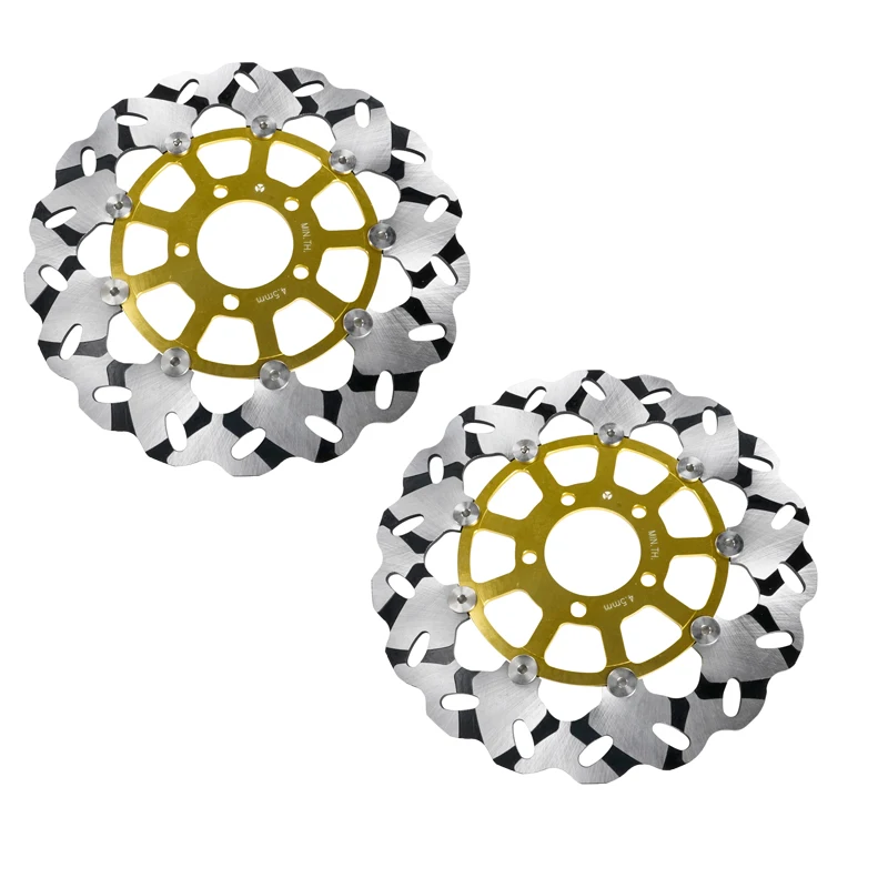 

2PC Motorcycle Front Brake Disc Rotor For Suzuki GSX-R600 97-03 GSX-R750 96-03 GSX-R1000 01-02 TL1000 GSX1300R Hayabusa GSX1400