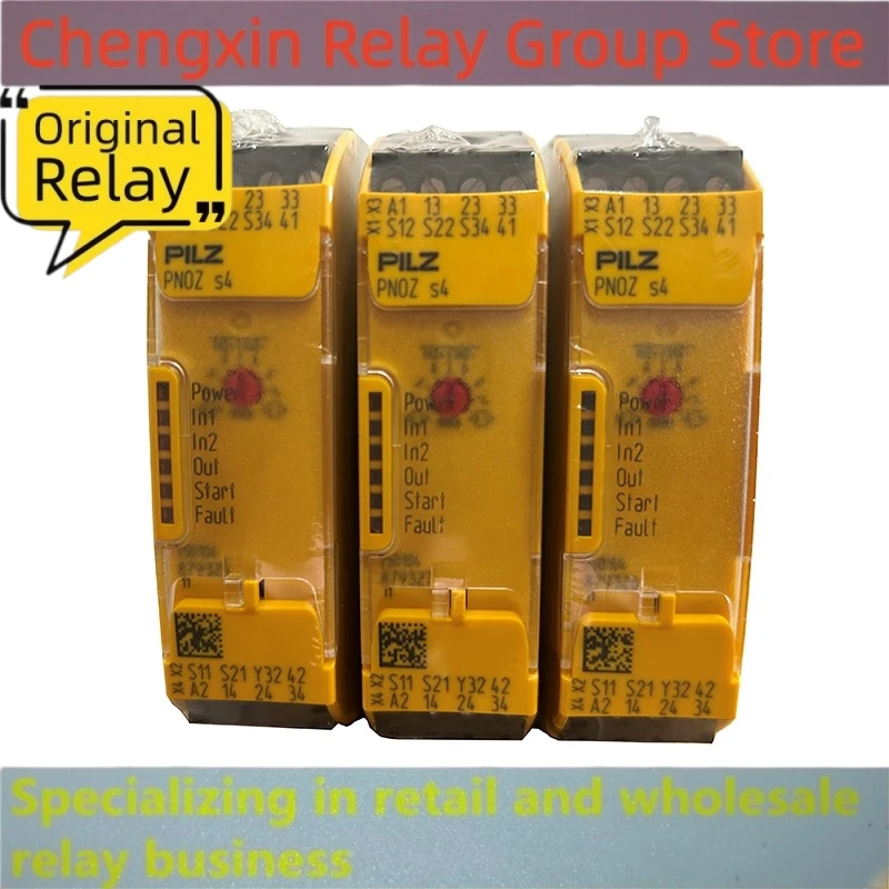 （secondhand）1pcs/lot 100% original genuine relay:PNOZ e1vp PNOZ e1p PNOZ X2.7 PNOZ X2.8P safety relay