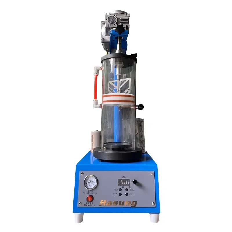Vacuum Mini Investment Mixer 250W Jewelry Casting Line Powder Mixer Gypsum Making